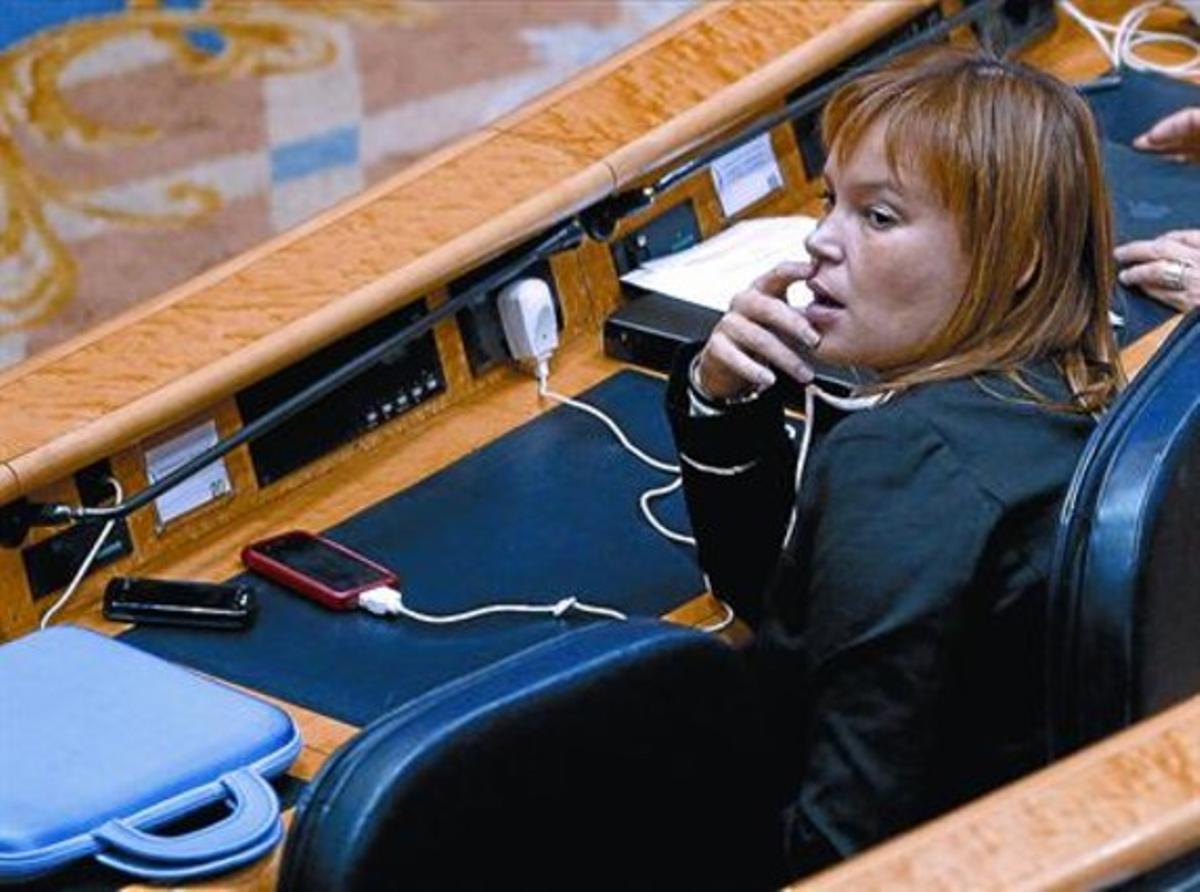 La ministra de Sanitat, Leire Pajín, durant un ple del Senat celebrat al desembre. La ministra de Sanitat, Leire Pajín, durant un ple del Senat celebrat al desembre.