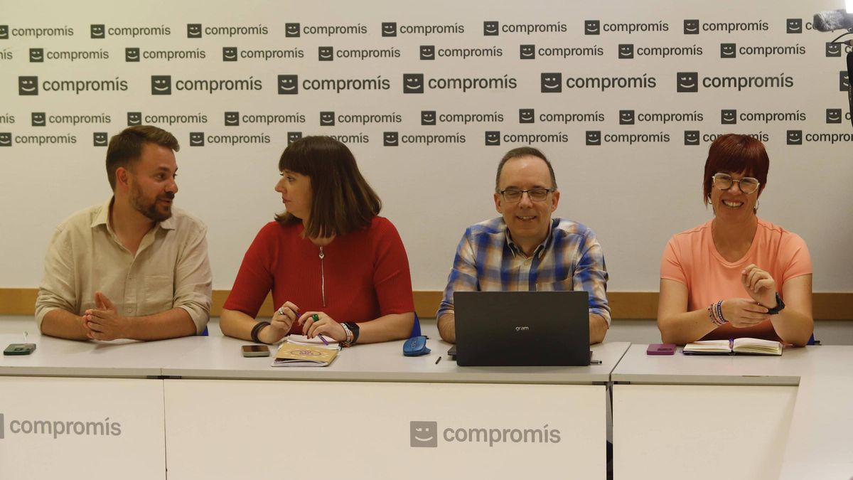 Imagen de la ejecutiva de Compromís