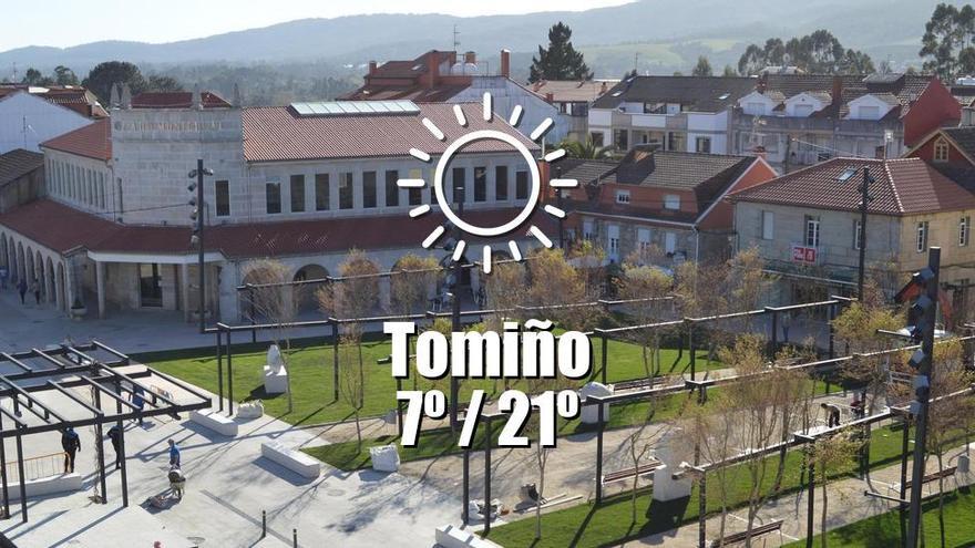 El tiempo en Tomiño: previsión meteorológica para hoy, lunes 27 de octubre