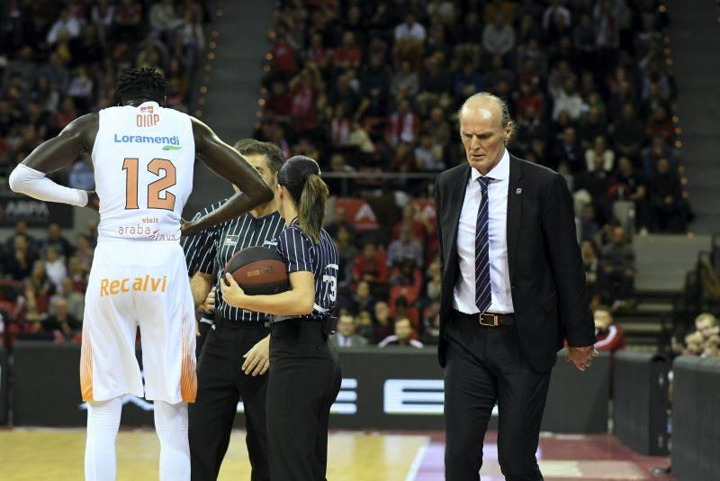 Partido entre el Casademont y el Baskonia