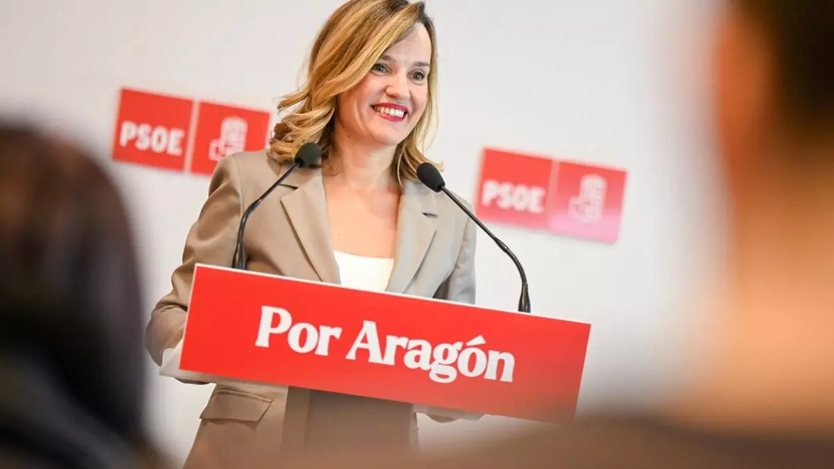 Esta es la lista completa del PSOE de Pilar Alegría para las elecciones de Aragón del 8F