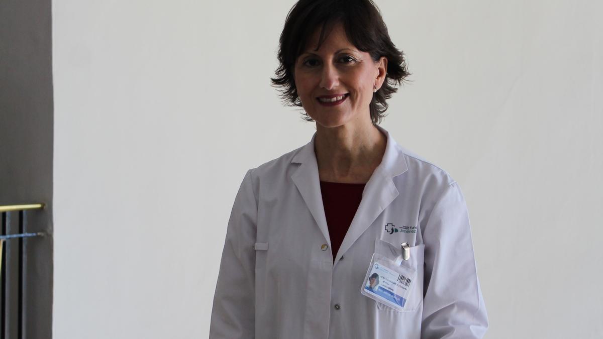 La doctora Pilar Llamas Sillero.