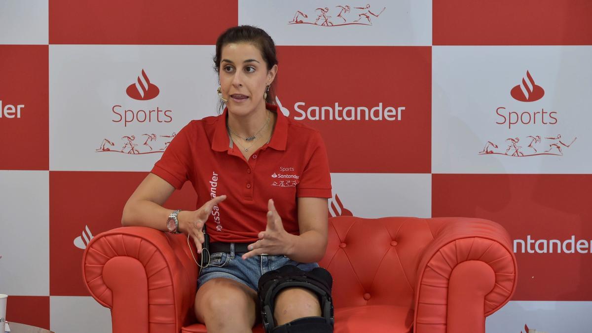 Carolina Marín manté la seva ambició: «Ara més que mai vull l’or a París 2024»