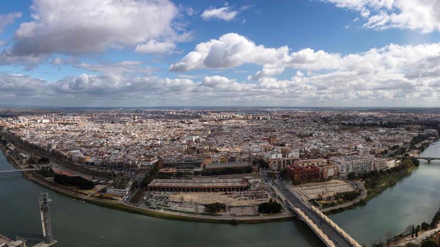 Una de las vistas de Sevilla desde la torre.
