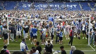 La apoteósica celebración del ascenso del Espanyol: "Es el día más grande de mi vida"