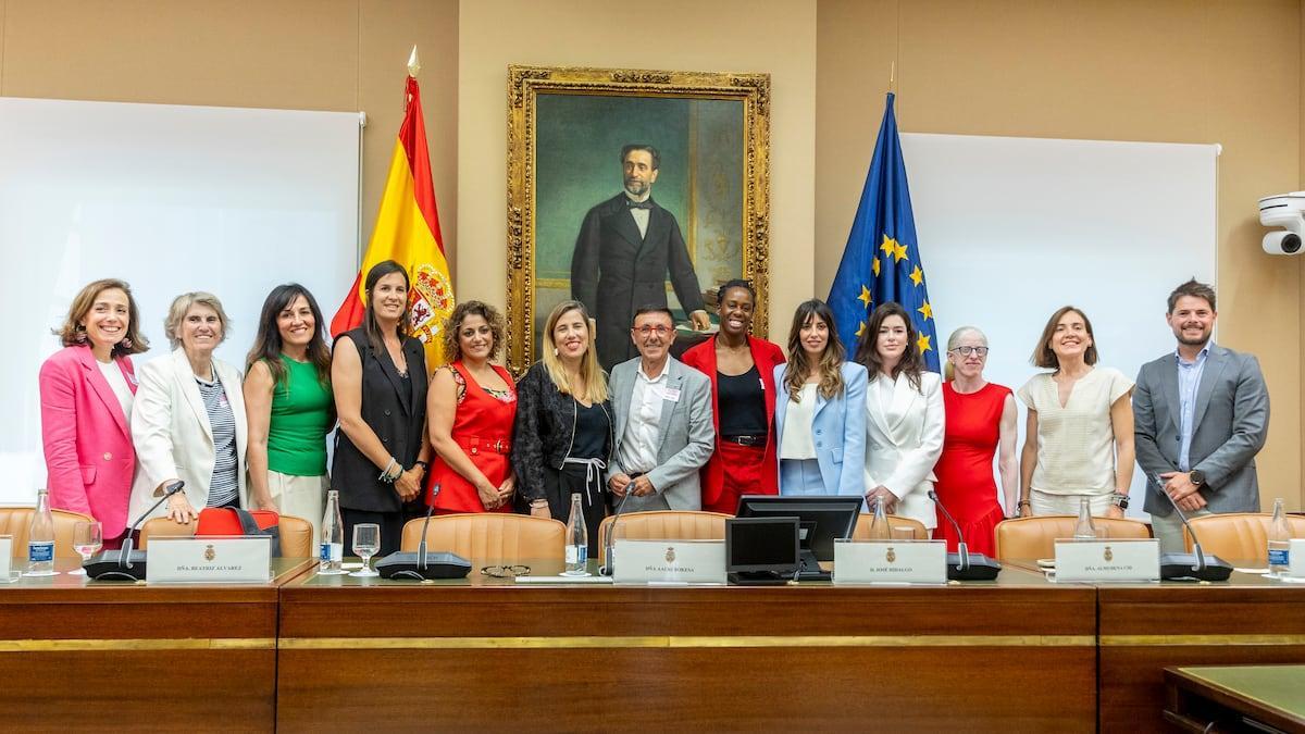 Foto de familia de la presentación del Consejo Español para la Igualdad en el Deporte