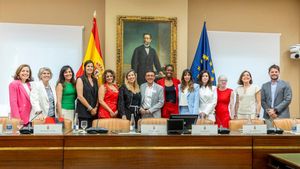 Foto de familia de la presentación del Consejo Español para la Igualdad en el Deporte