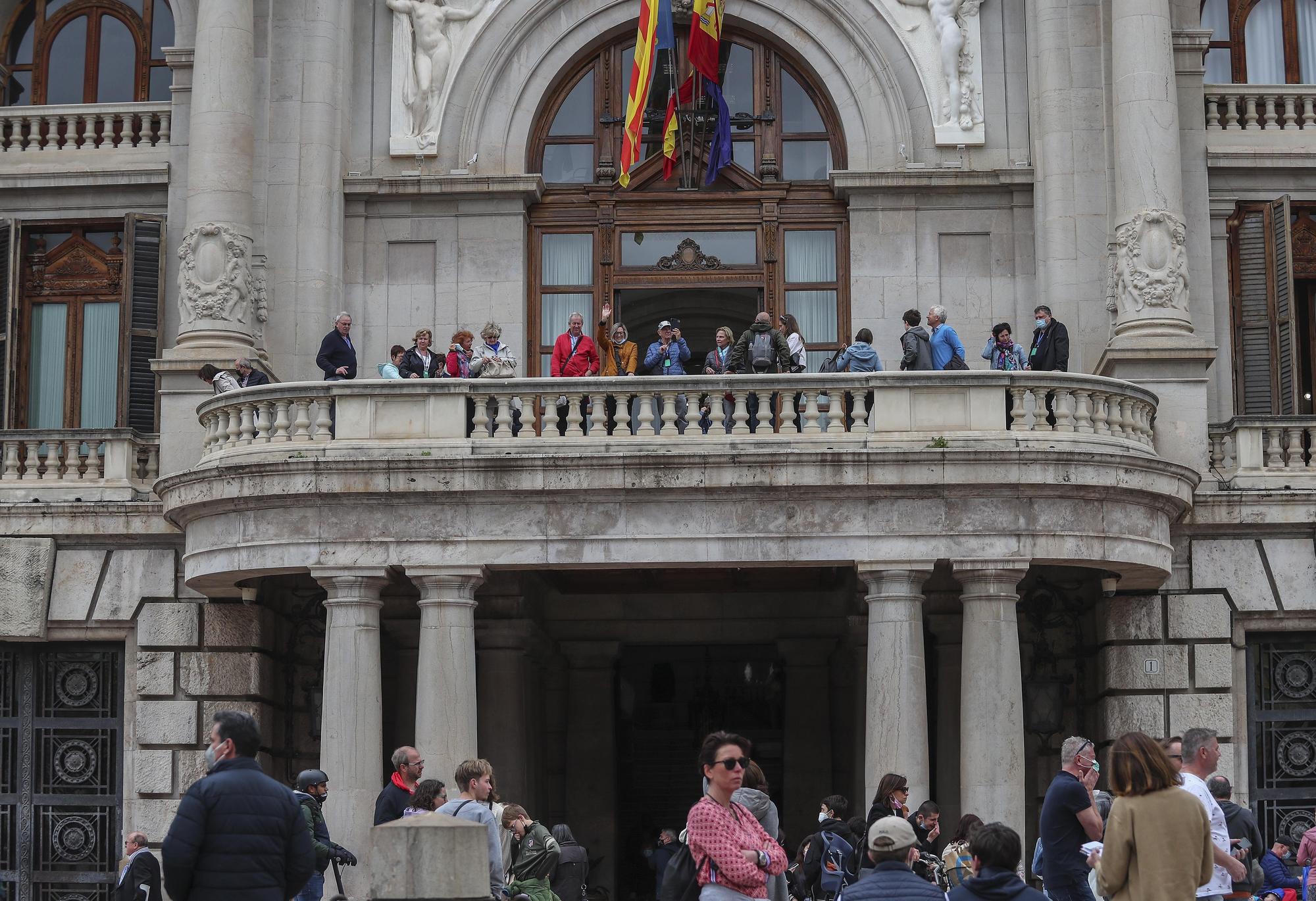 Los turistas llegan a València en Semana Santa