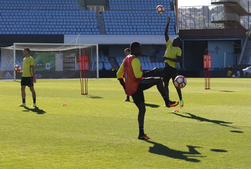 Últimos preparativos de los celestes antes del arranque liguero. Eduardo Berizzo pone fin a la pretemporada en Balaídos con un entrenamiento a puerta cerrada.