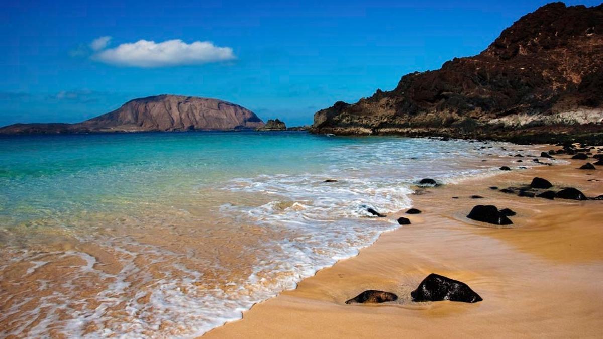 Playa de las conchas, La Graciosa