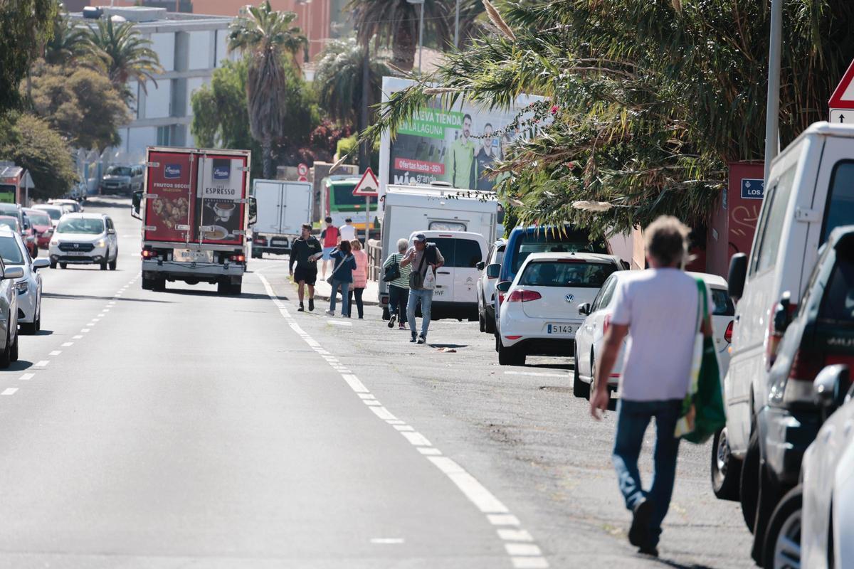 Carretera Santa Cruz-La Laguna (TF-180).