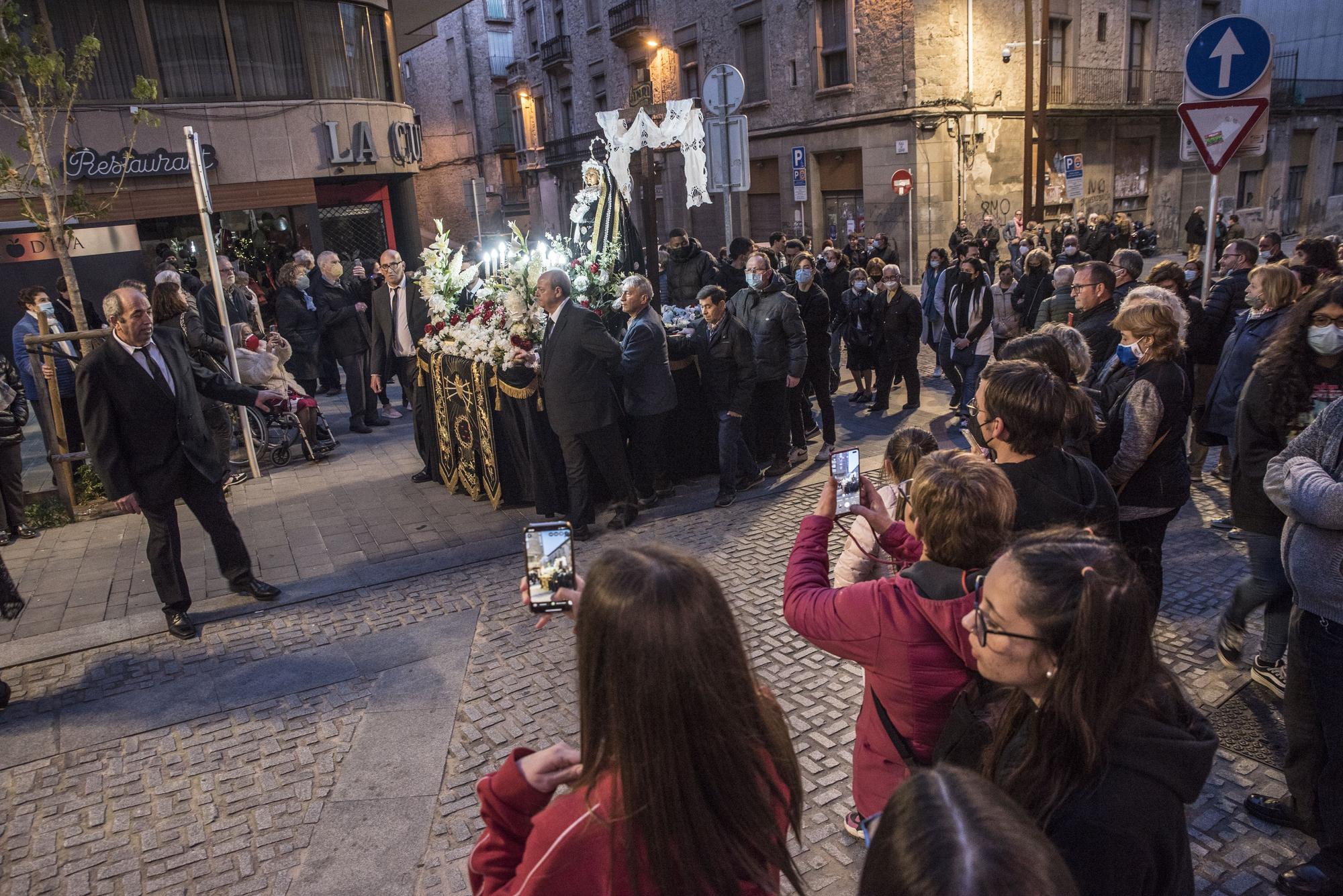 La processó del silenci torna a Manresa