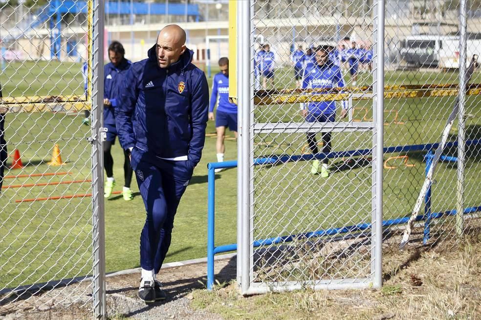 Entrenamiento del Real Zaragoza