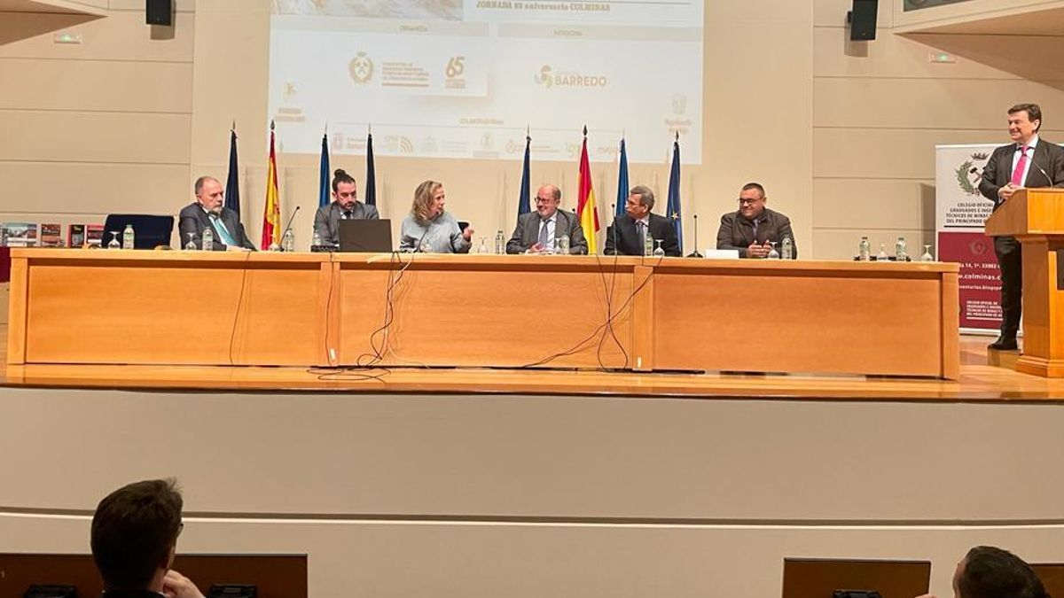 La Jornada de Innovaciones Tecnológicas en Minería, en el campus de Mieres. | C. M. B.