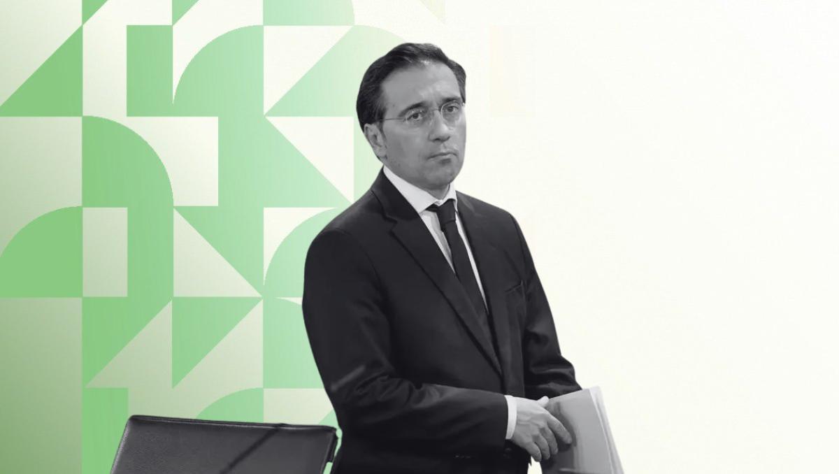 El ministro de Asuntos Exteriores, Unión Europea y Cooperación, José Manuel Albares, este martes en rueda de prensa posterior al Consejo de Ministros