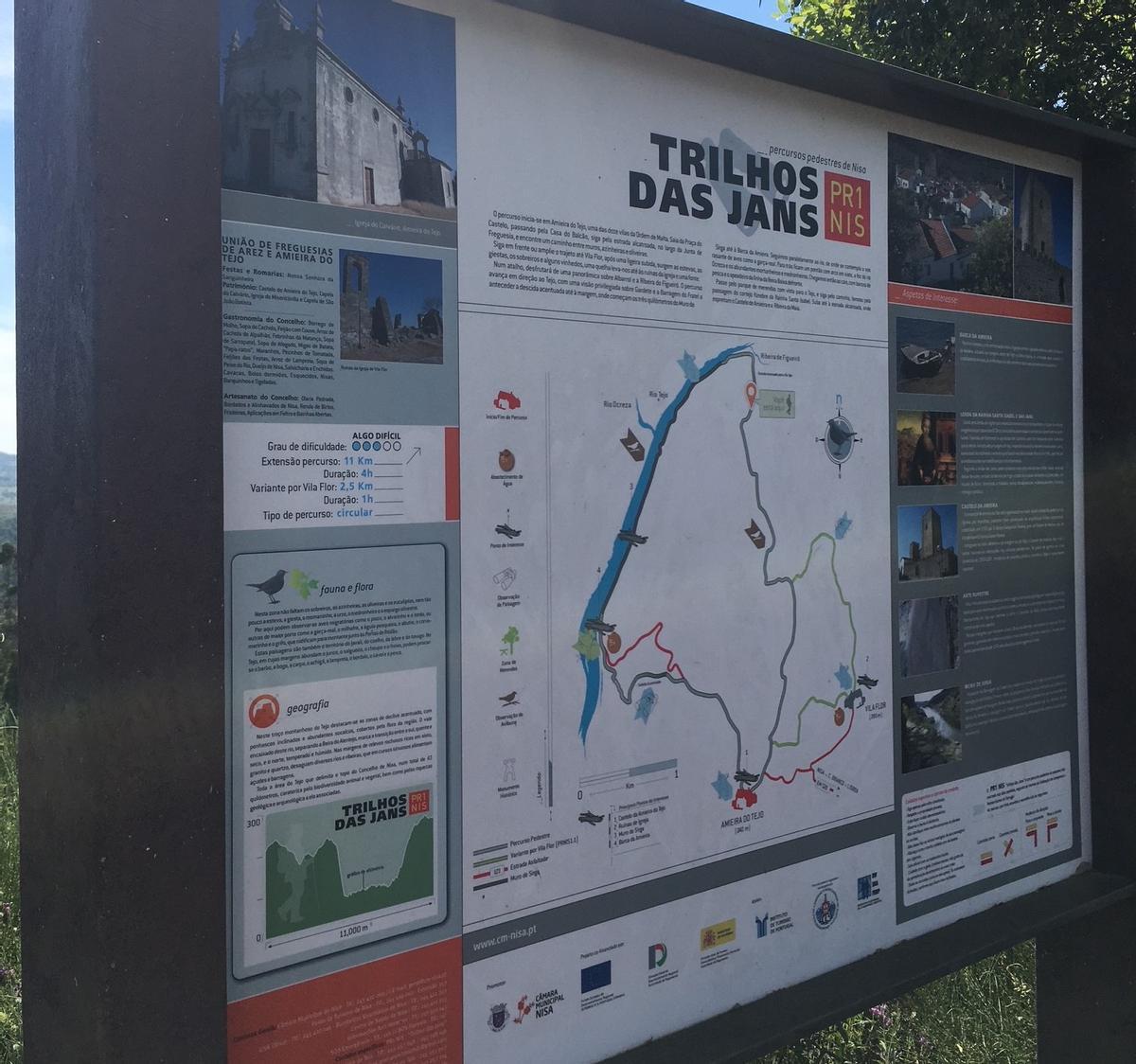 Así es la ruta Trilho da Barca D'Amieira, en la región del Alentejo