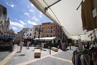 El mercado ambulante de Xàtiva pierde paradas