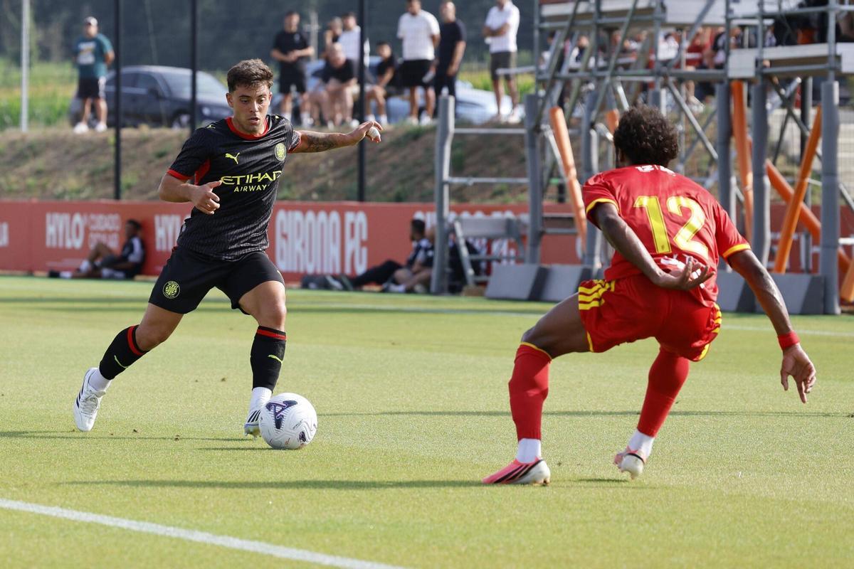 Les imatges del primer partit de pretemporada de Girona FC, contra el Al-Qadsiah