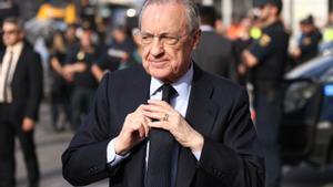 Florentino Pérez, presidente del Real Madrid y líder de la Superliga.