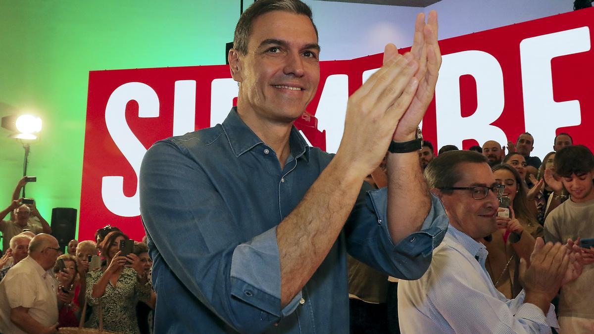 Acto del PSOE en Granada con Pedro Sánchez