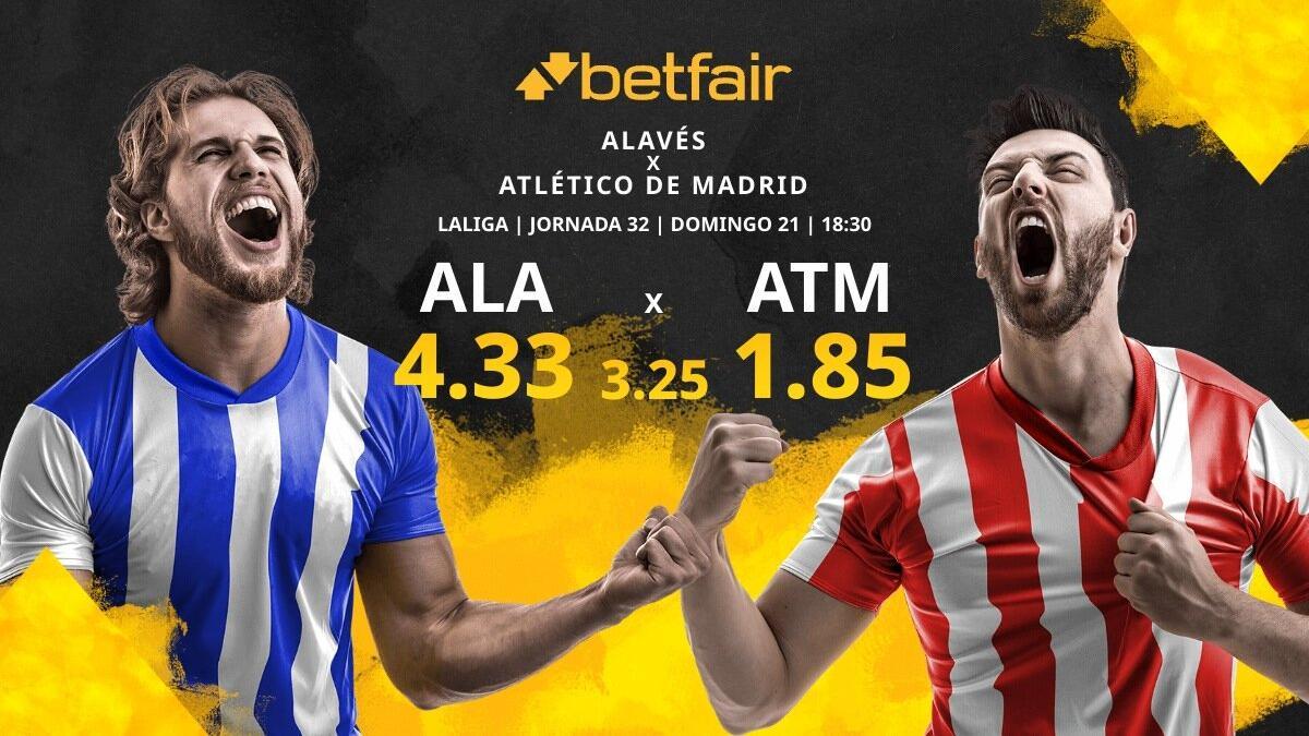 Deportivo Alavés vs. Atlético de Madrid: horario, TV, estadísticas, clasificación y pronósticos