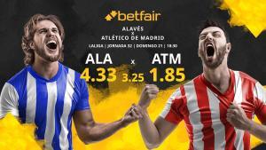 Deportivo Alavés vs. Atlético de Madrid: horario, TV, estadísticas, clasificación y pronósticos