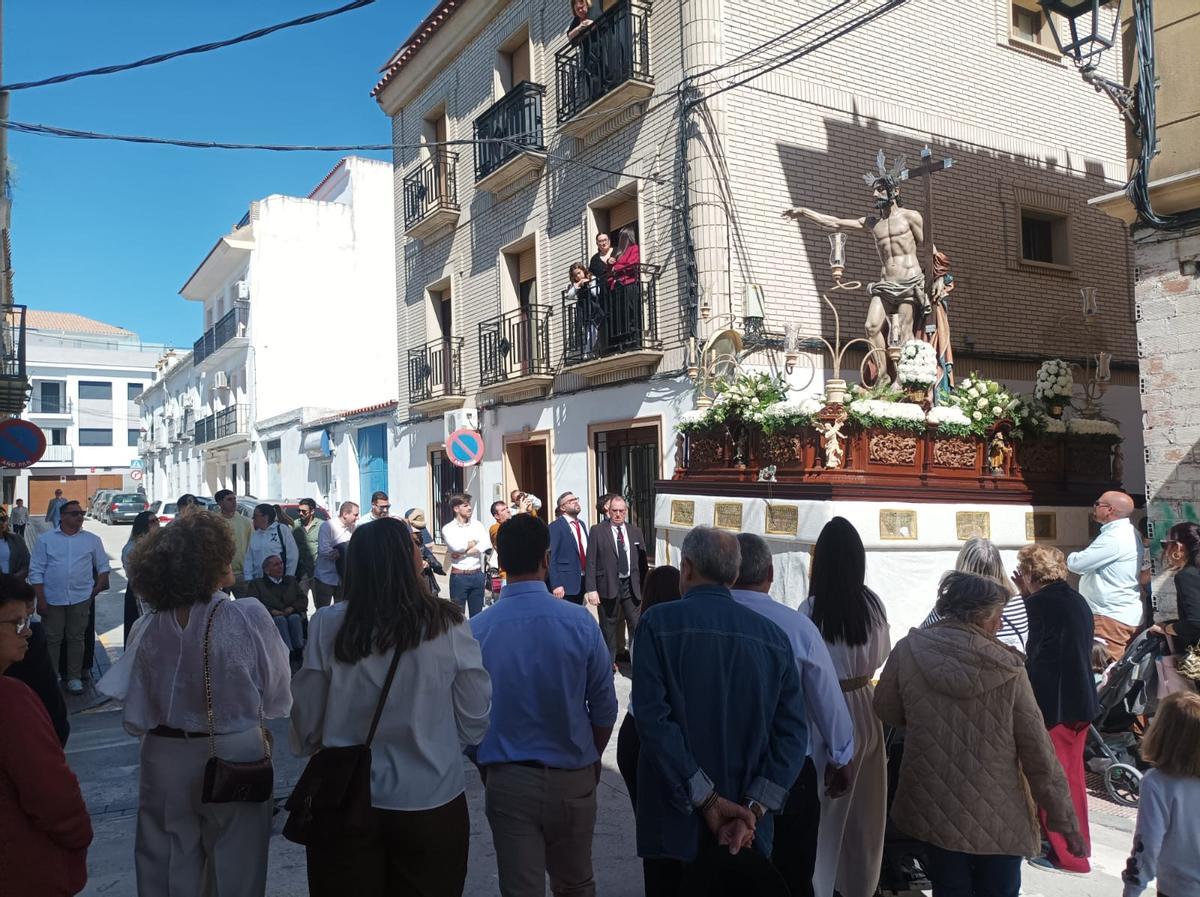 El Resucitado por las calles de Fernán Núñez.