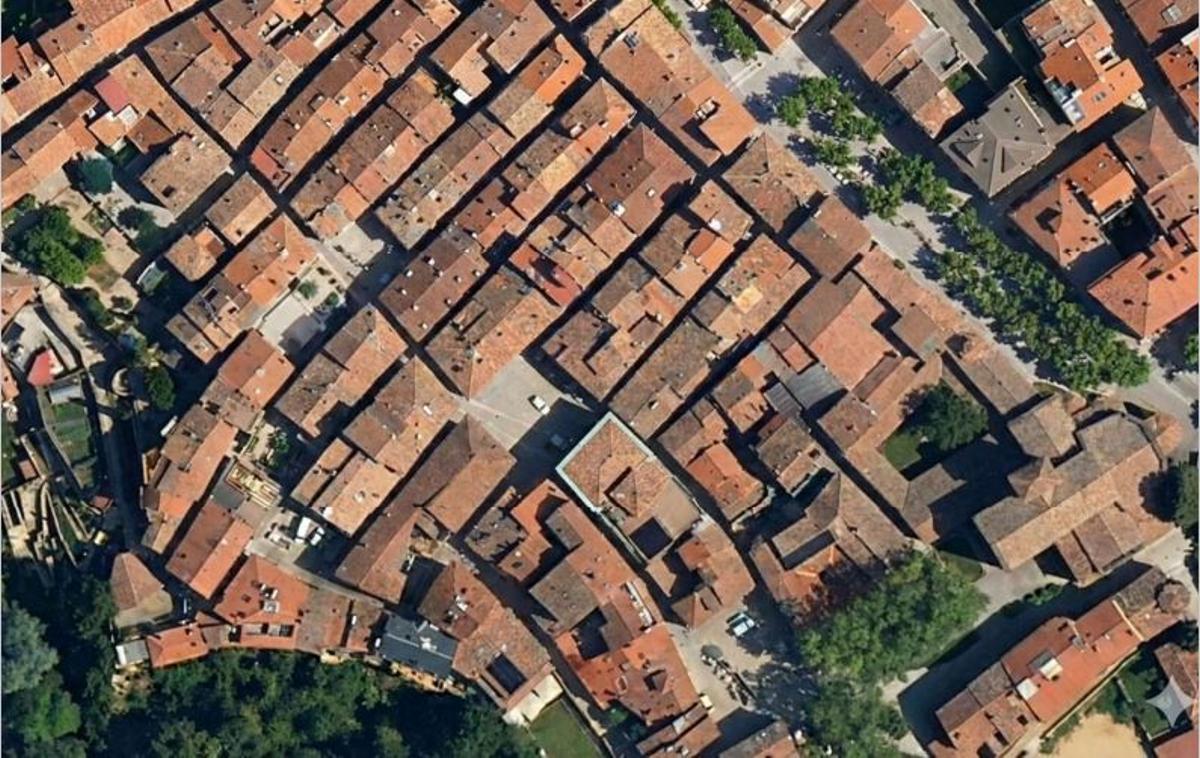 Imatge aèria que encapçala l'informe sobre habitatge a Sant Joan