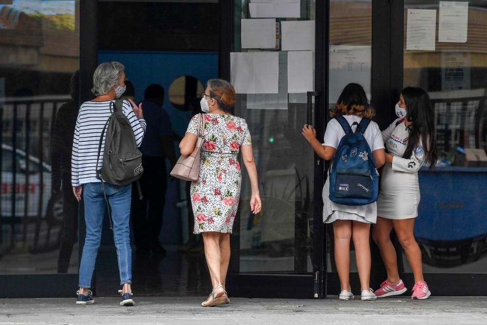 Vuelta al cole de los alumnos de Secundaria