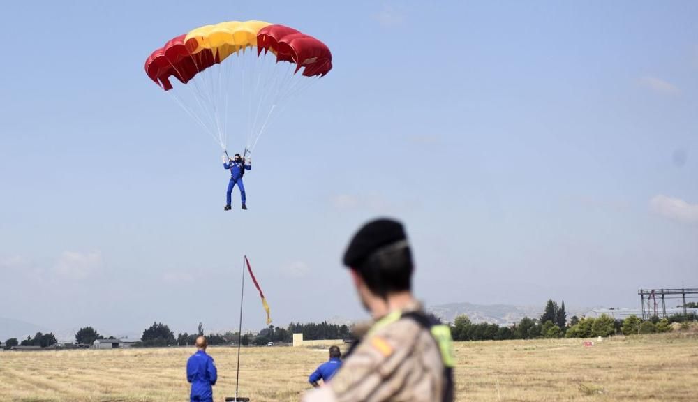 Acto de relevo de mando de la Base Aérea de Alcantarilla