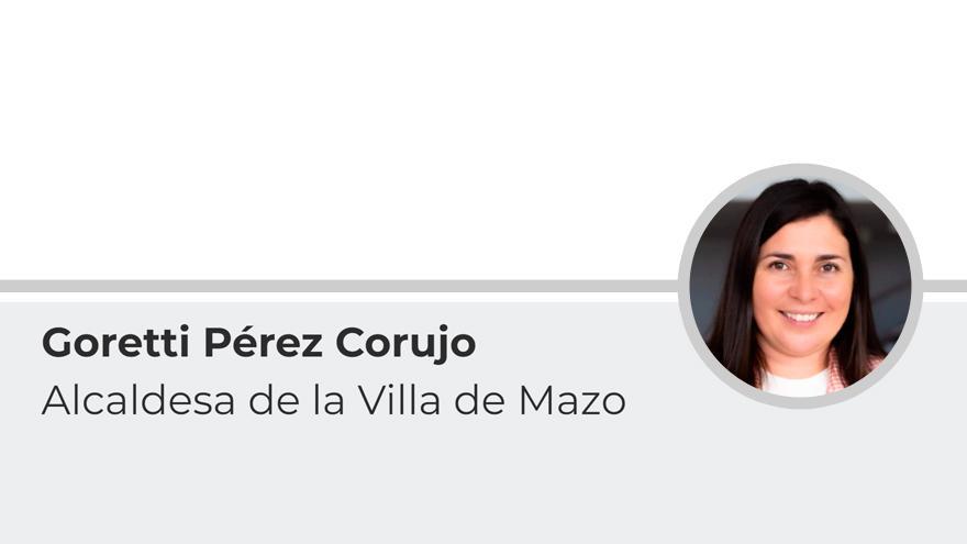 Goretti Pérez Corujo, Alcaldesa de la Villa de Mazo