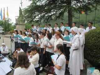 Jornada Eucarística Mariana en Covadonga