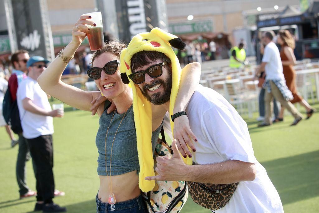 Llegada de los primeros asistentes al Warm Up 2025 (viernes)