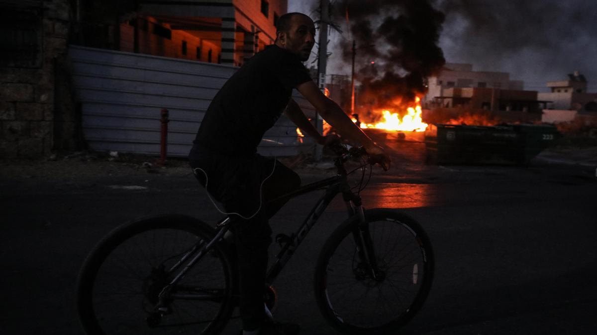 Fuego en las calles de Israel