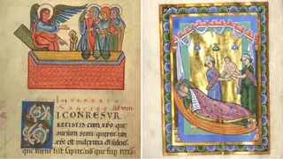 El pigmento azul en los dientes de una artista del siglo XII replantea el papel de la mujer en la cultura medieval