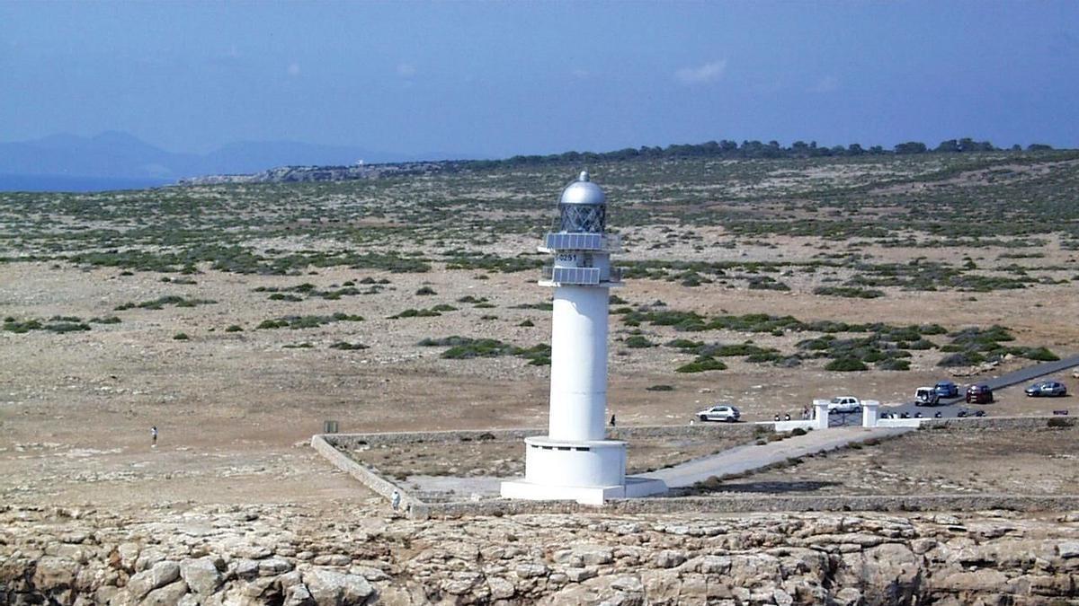 Faro de es cap de Barbaria, lugar donde tendrá lugar el evento organizado por el Consell de Formentera