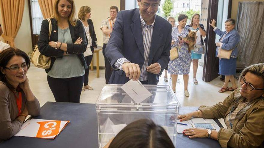 Juan Marín espera que estas elecciones consoliden el proyecto de Ciudadanos