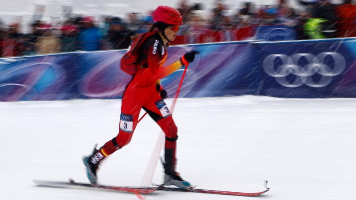 Ana Alonso, camino de la tercera plaza en Milán-Cortina