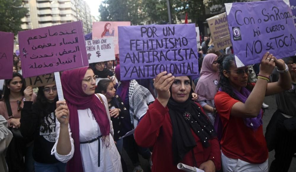 8M en Murcia (manifestación de la tarde)