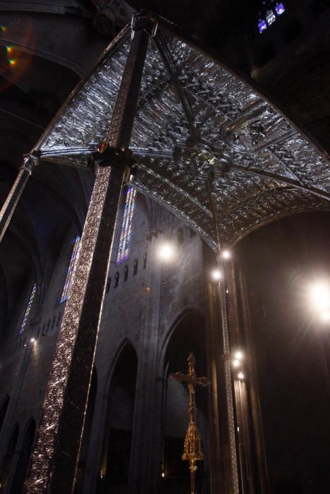 El presbiteri únic al món de la Catedral de Girona recobra nova vida