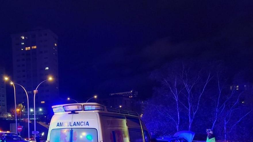 Tres heridos en un choque en Salgado Torres