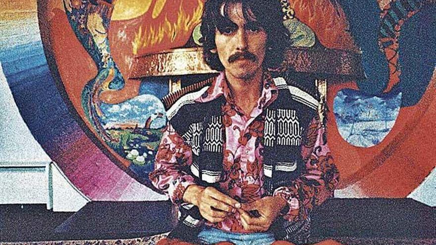 George Harrison, en una de las fotografÃ­as de esta obra colectiva.