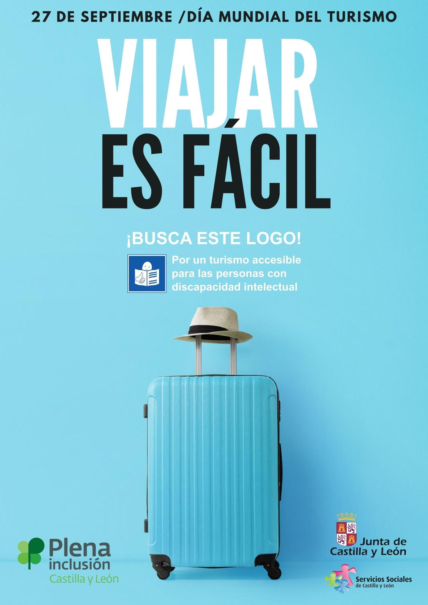 Cartel del programa con motivo del Día del Turismo.