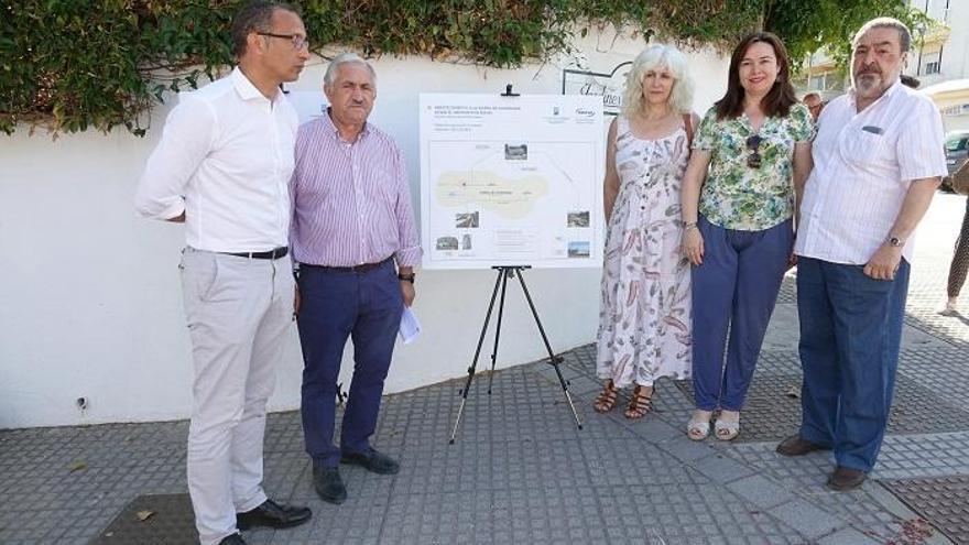 Imagen de la presentación de las obras de abastecimiento.