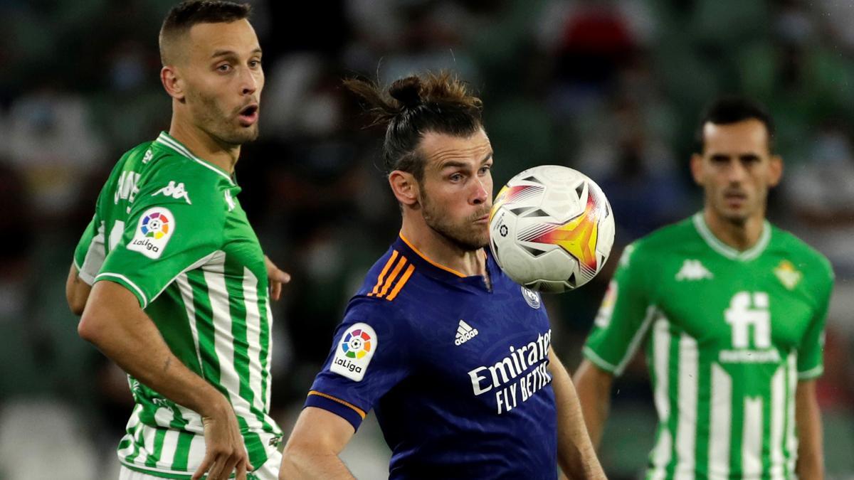 Gareth Bale, durante un partido del Real Madrid