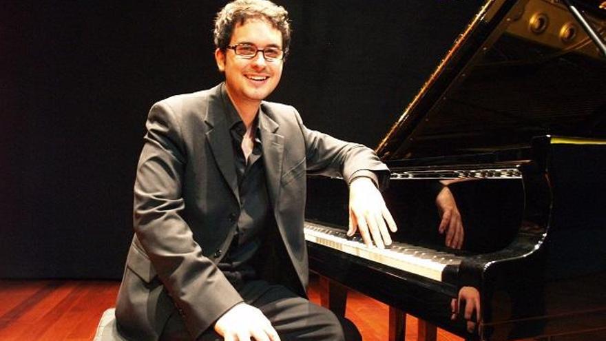 El joven pianista Rubén Talón