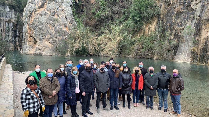 Falomir (PSPV) apoya a Montanejos en la pugna por la Fuente de los Baños