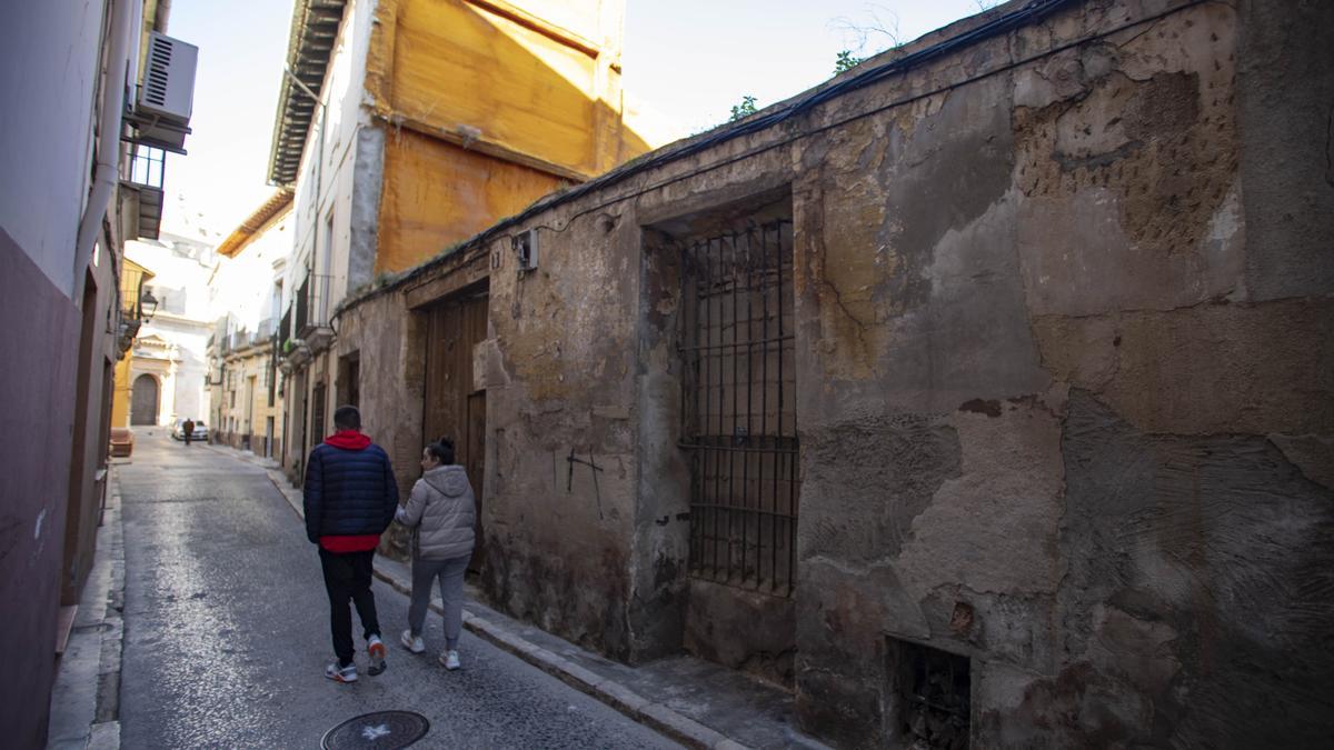 Inmueble de la calle Sant Vicent adquirido por el ayuntamiento de Xàtiva.