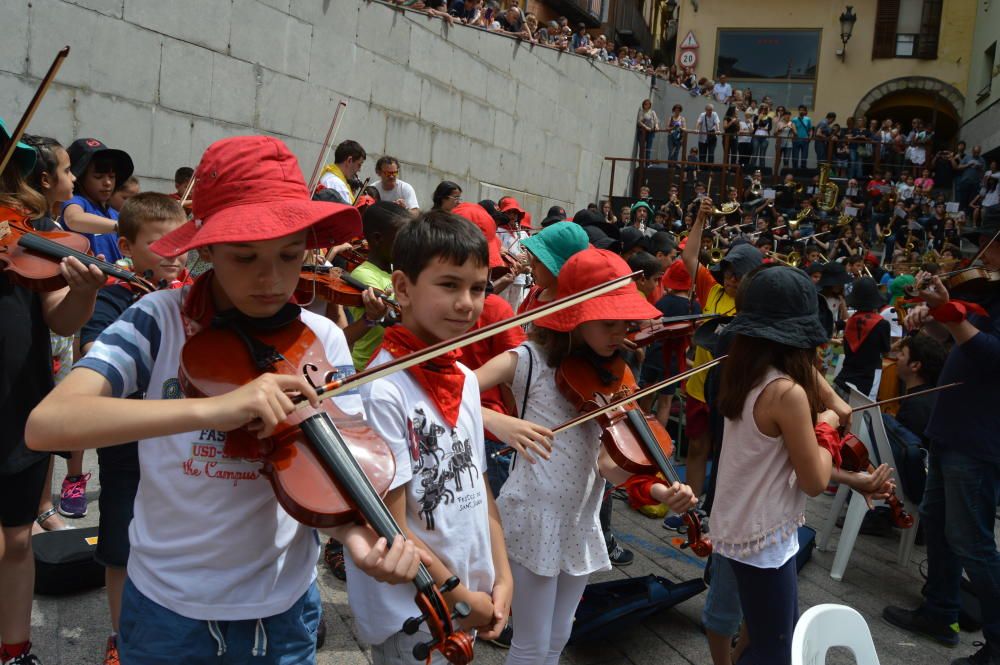 El projecte Superfilharmònics d''orquestres escolars aplega 300 músics en un concert inèdit