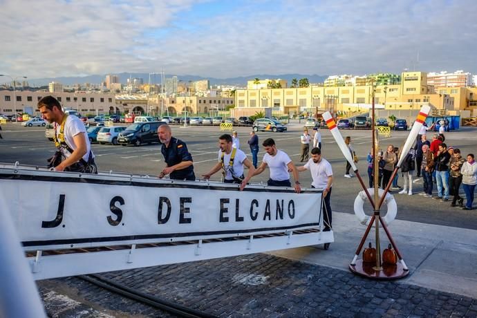 LLEGADA DEL JUAN SEBASTIAN ELCANO